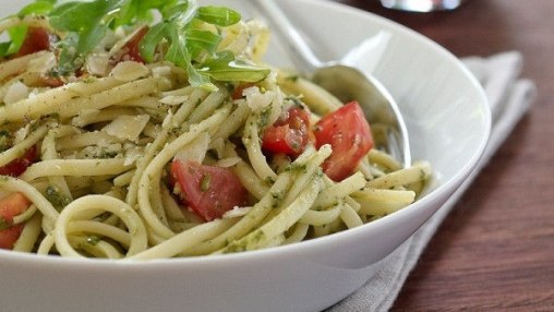 Linguine with Pesto & Tomatoes-Recipes - Salvia